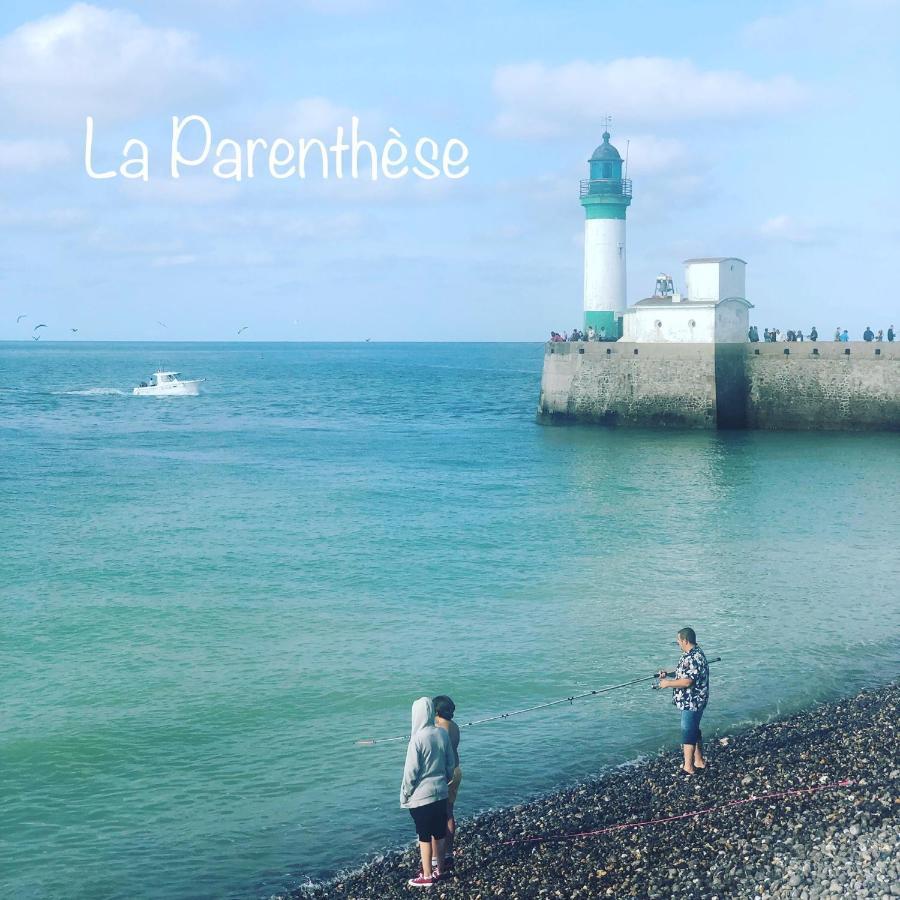 La Parenthese - Maison Treportaise Avec Cour Fermee ル・トレポール エクステリア 写真